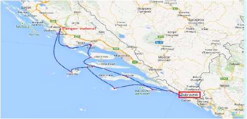 Ruta en velero por Croacia y la Costa Dálmata